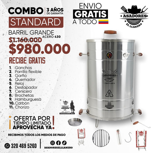 ¡Imperdible Descuento! Barril de 40 a 50 Libras, ¡Llévatelo al Mejor Precio!